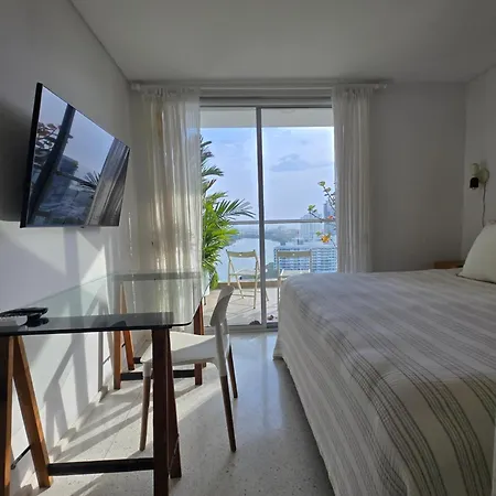 Vista Increíble Al Mar Y Centro Cartagena