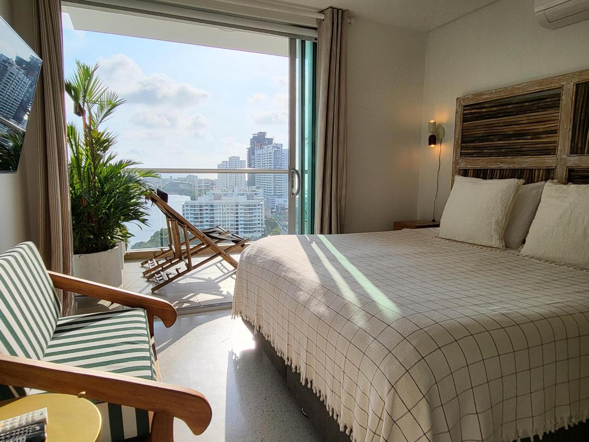 Vista Increíble Al Mar Y Centro Apartamento *