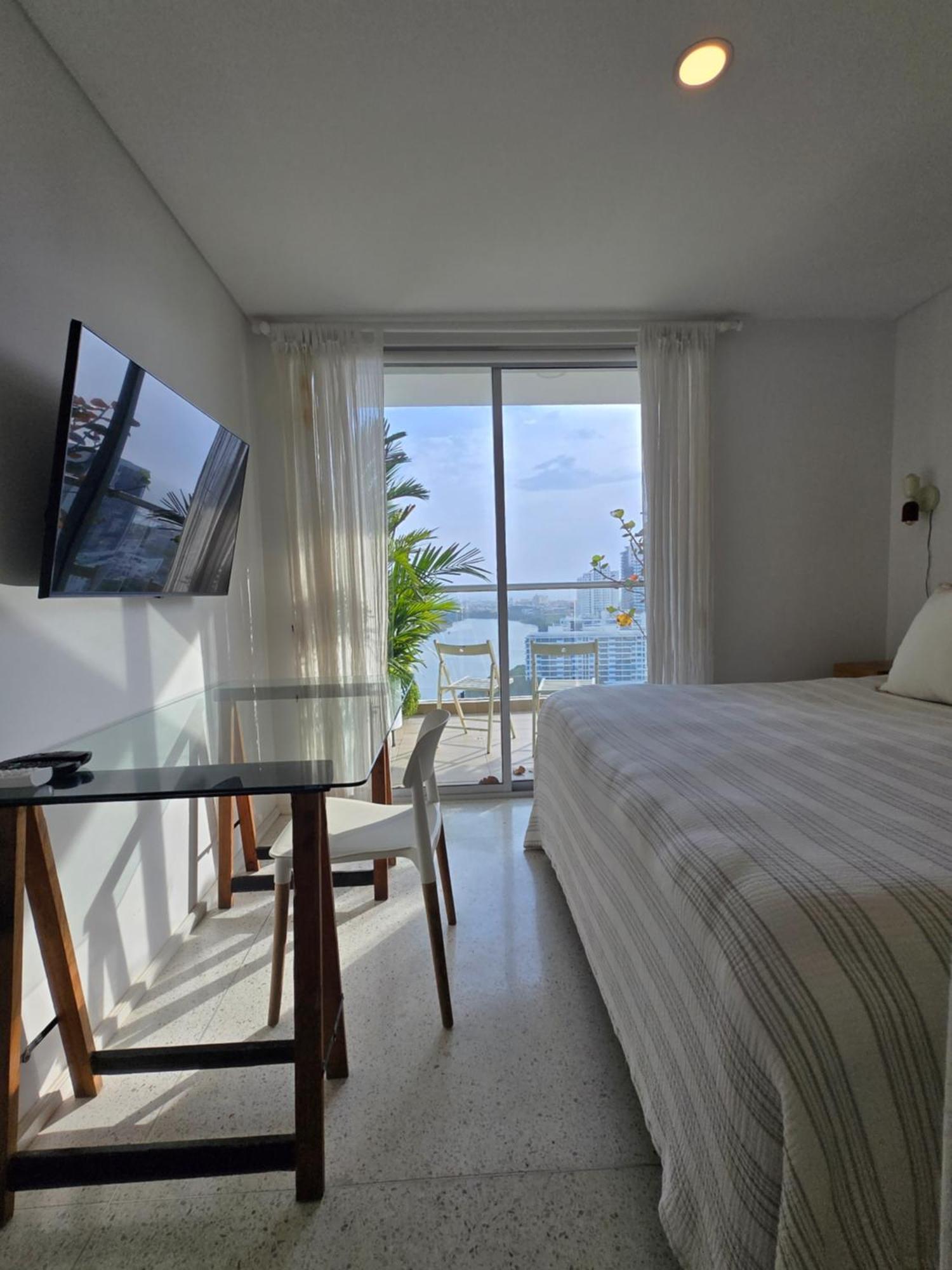 Vista Increible Al Mar Y Centro Cartagena